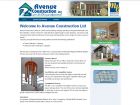 Websites That Sell:Website Portfolio:Avenue Construction Ltd.