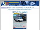 Websites That Sell:Website Portfolio:CTM Cars